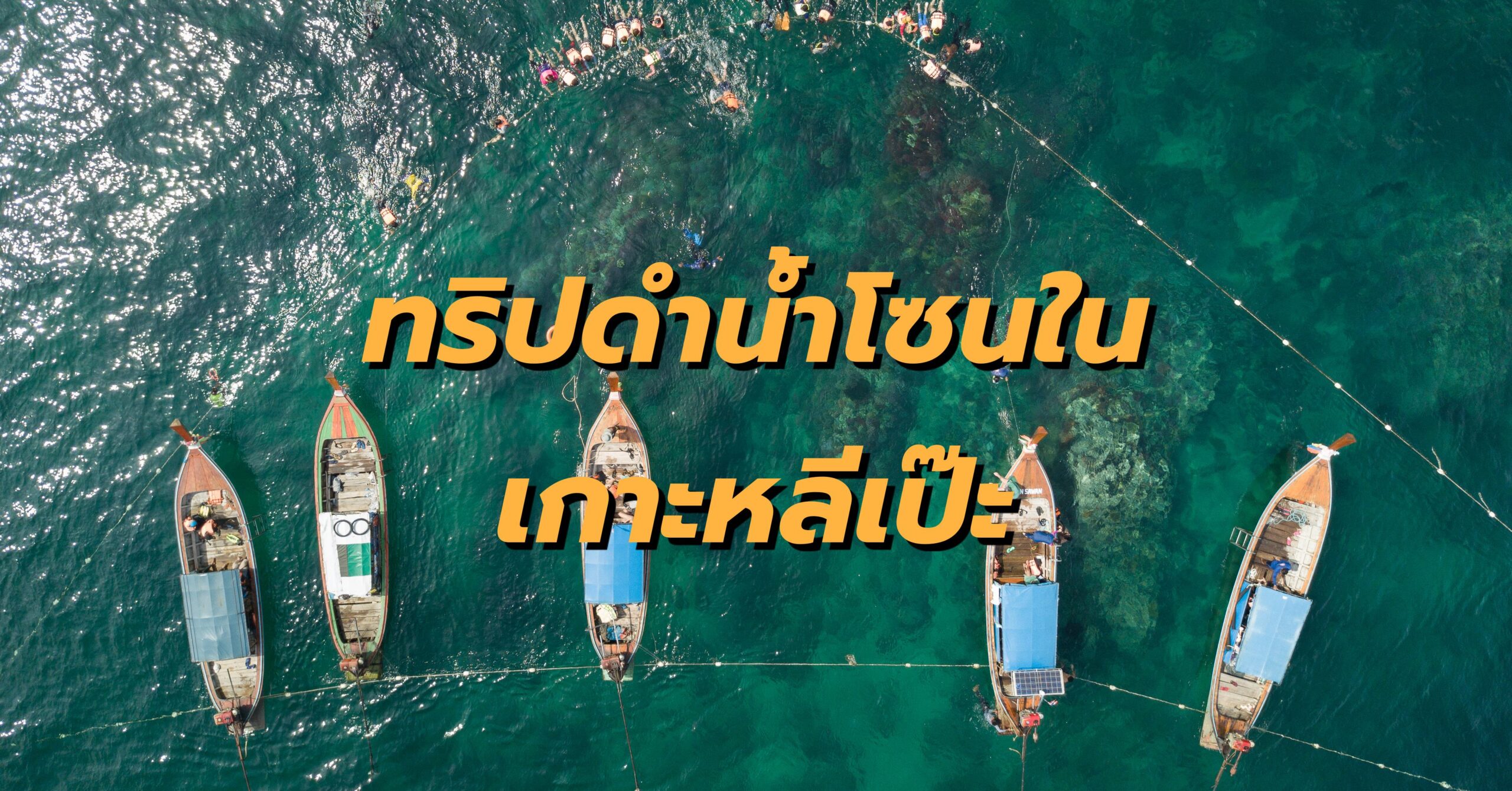 ทริปดำน้ำโซนใน เกาะหลีเป๊ะ