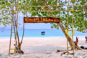 เกาะบรูเออร์ ทะเลพม่า