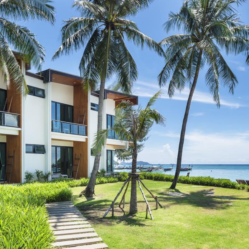 idyllic concept resort