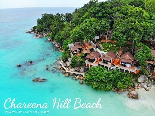ที่พักเกาะหลีเป๊ะ Chareena Hill Beach Resort