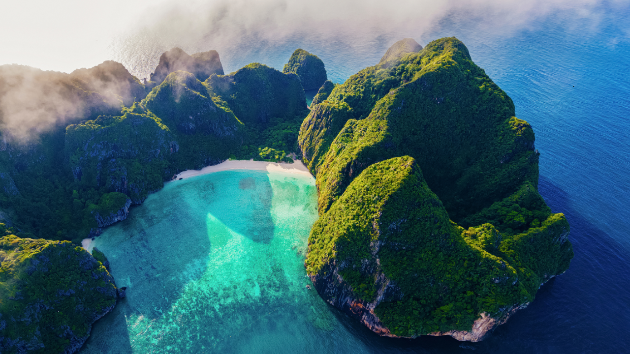 ภาพบรรยากาศเกาะพีพี