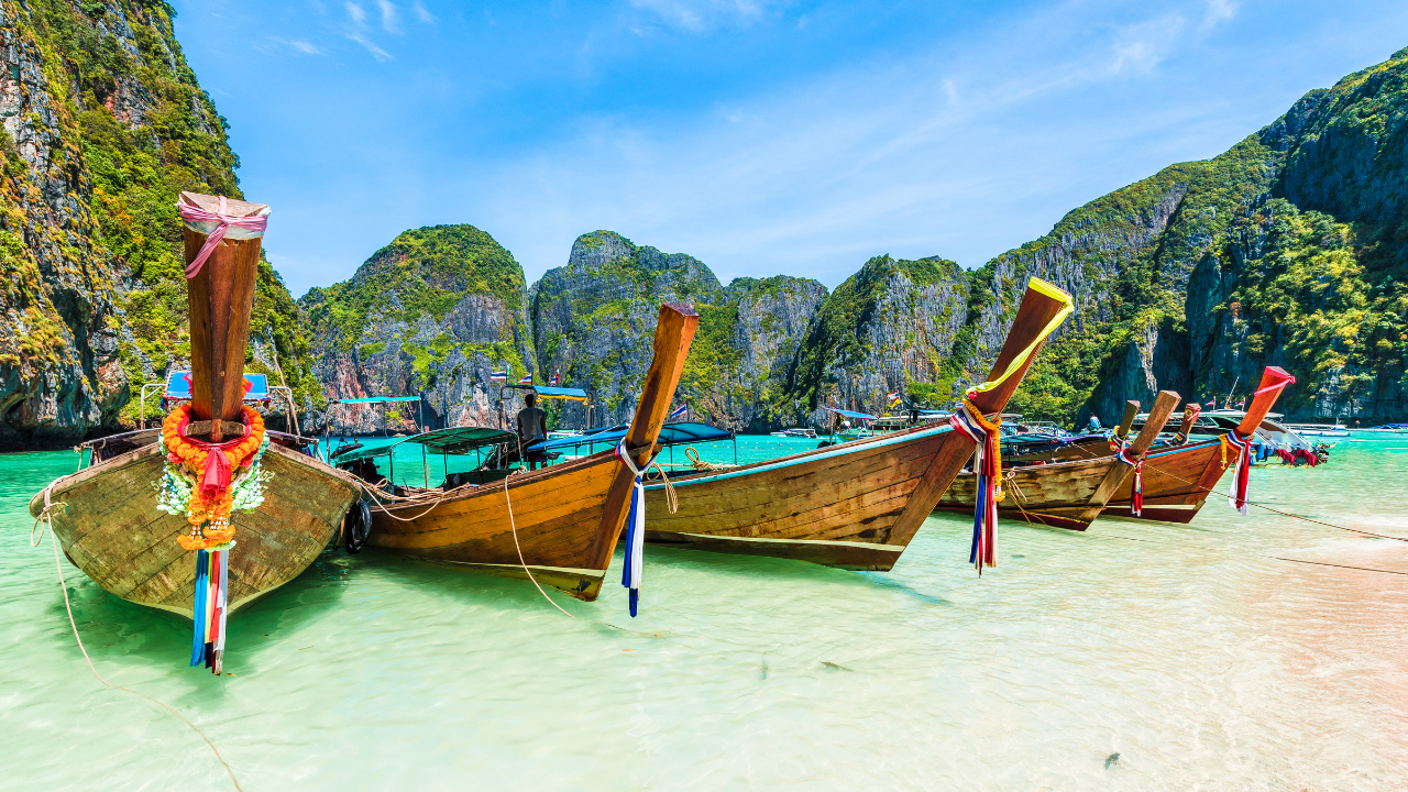 ภาพบรรยากาศเกาะพีพี