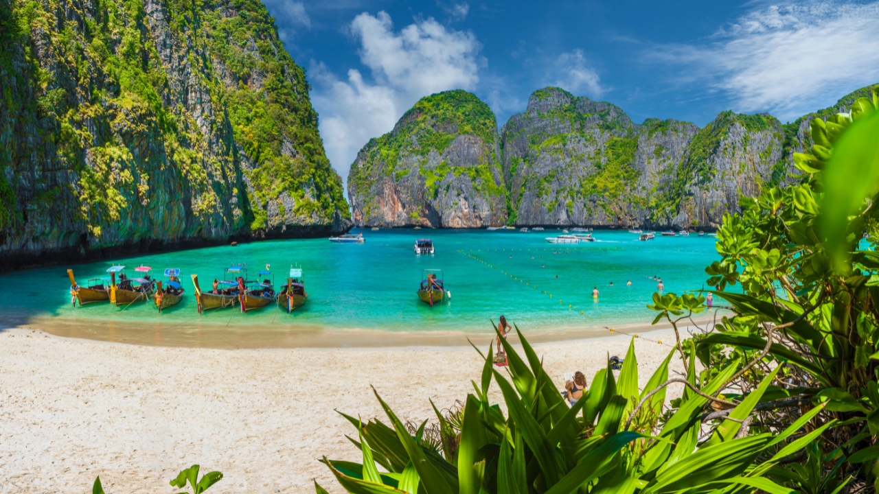 ภาพบรรยากาศเกาะพีพี